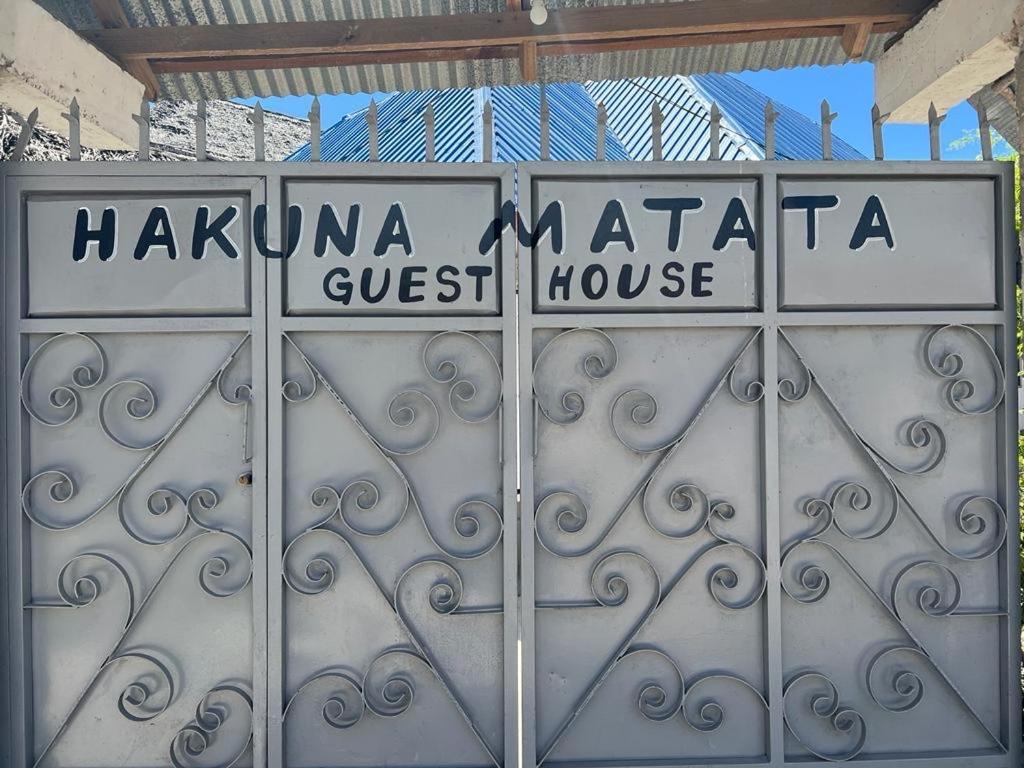 Hakuna Matata Guest House Paje Exterior photo